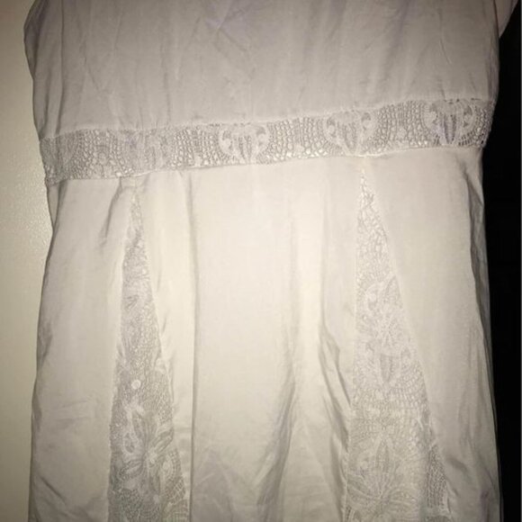Zanzea Sleeveless White Lace Dress, Size 14, New! - Picture 3 of 9